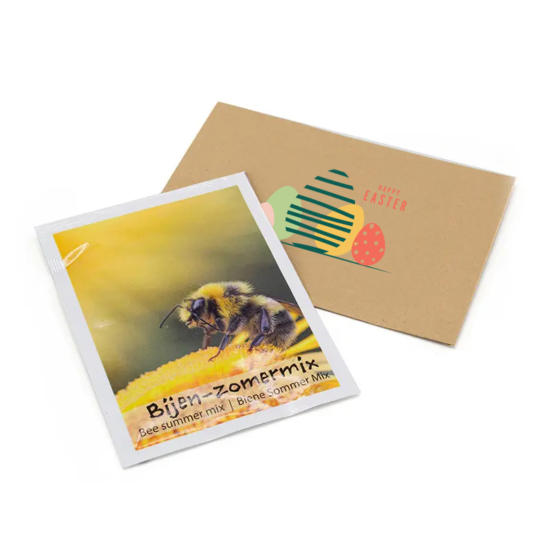 Cadeau sachets de graines | cadeau de Pâques